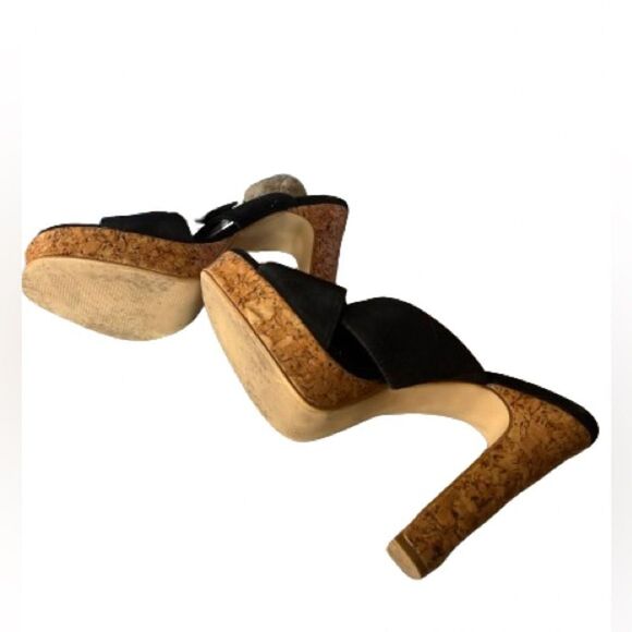 Colin Stuart Suede&Cork Sandals size 8.5 - Picture 9 of 9